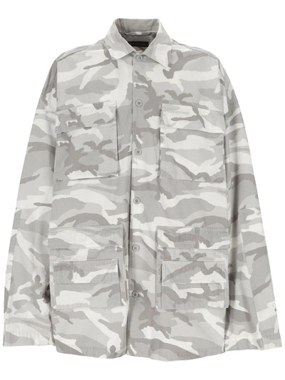 Balenciaga Shirts In Camouflage