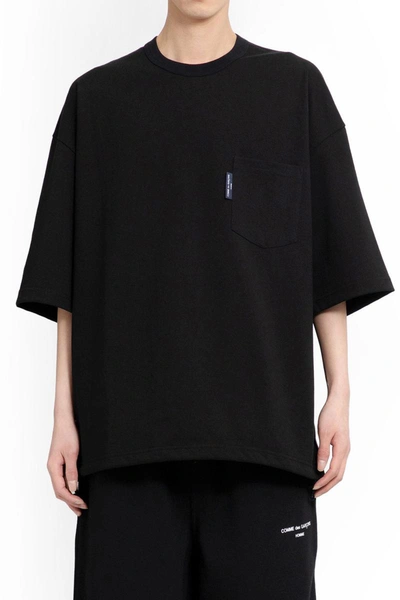 Comme Des Garçons Homme Deux Comme Des Garcons Homme T-shirts In Black