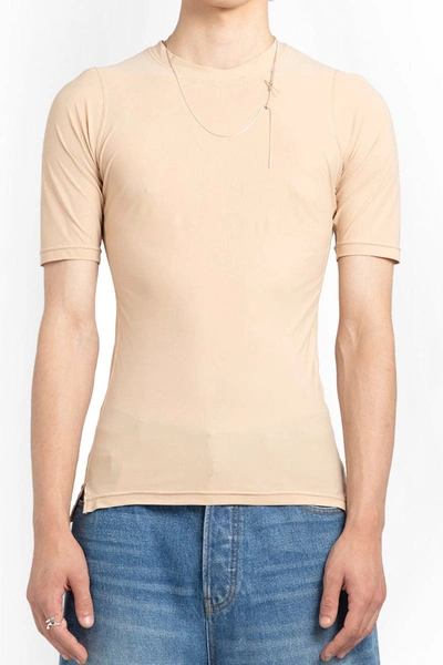 Karmuel Young T-shirts In Beige