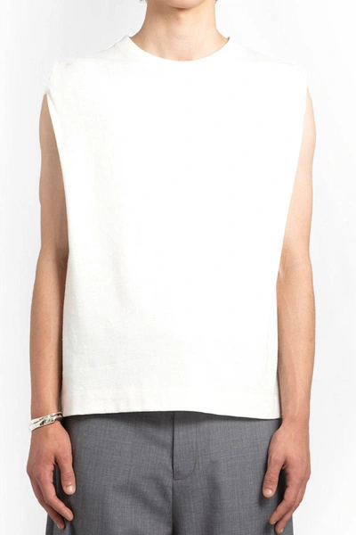 Karmuel Young Tank Tops In White
