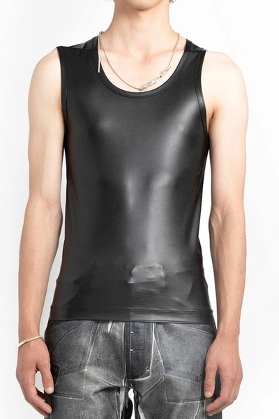 Karmuel Young Tank Tops In Black