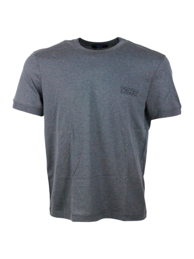 Kiton T-shirts And Polos In Grey