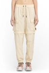 Moncler Detachable-leg Cargo Pants In Off-white