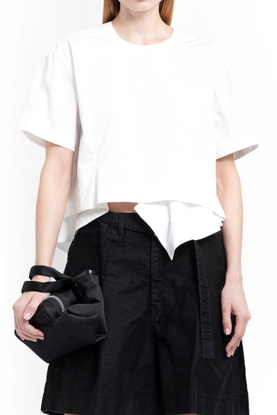 Sacai T-shirts In Off-white