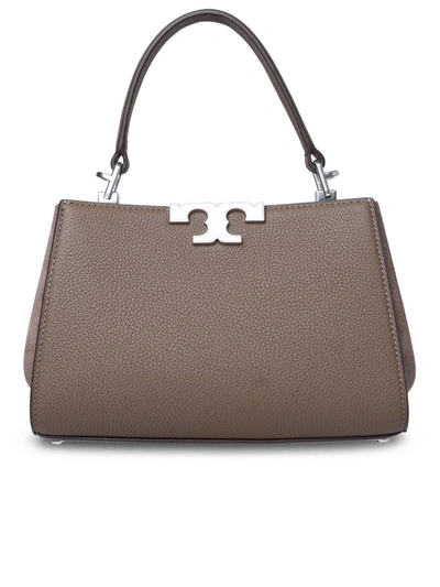 Tory Burch Eleanor Leather Mini Handbag In Brown
