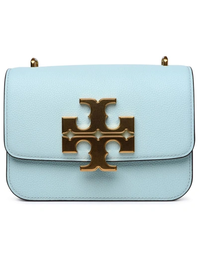 TORY BURCH TORY BURCH 'ELEANOR' SMALL LIGHT BLUE LEATHER BAG