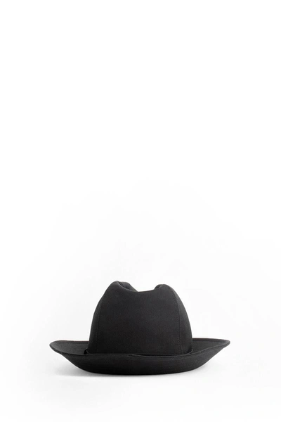 Yohji Yamamoto Hats In Black