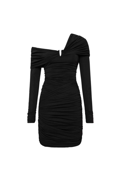 Rebecca Vallance Madison Mini Dress In Black