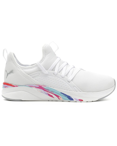 Puma Softride Sophia 2 Water Color Sneaker In White