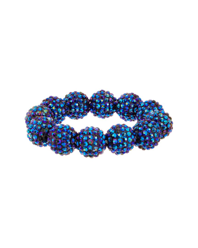 Kenneth Jay Lane Beaded Bracelet In Blue