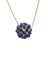 Kenneth Jay Lane Plated Pendant Necklace