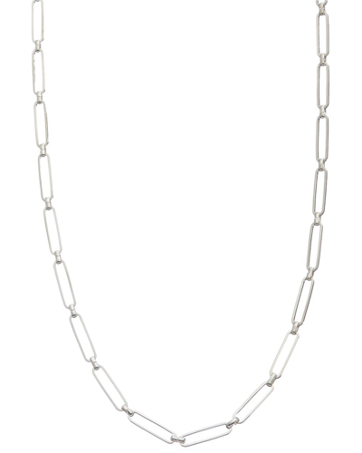 Kenneth Jay Lane Link Necklace In Metallic