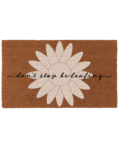 Coco Mats N More Cocomatsnmore Don't Stop Be Door Mat In Brown