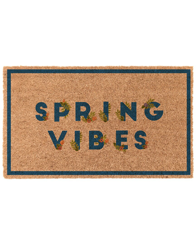 Coco Mats N More Cocomatsnmore Spring Vibes Door Mat In Blue