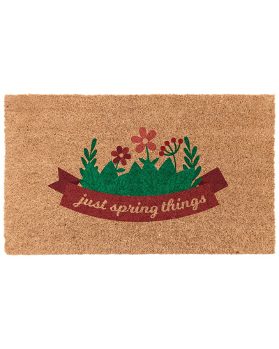 Coco Mats N More Cocomatsnmore Just Spring Things Door Mat In Brown