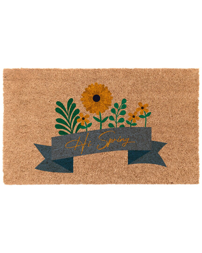 Coco Mats N More Cocomatsnmore Hi Spring Door Mat In Multi