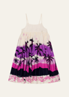 Molo Girl's Twilight Island Chiyo Dress In Twillight Island
