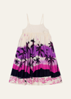Molo Girl's Twilight Island Chiyo Dress In Twillight Island