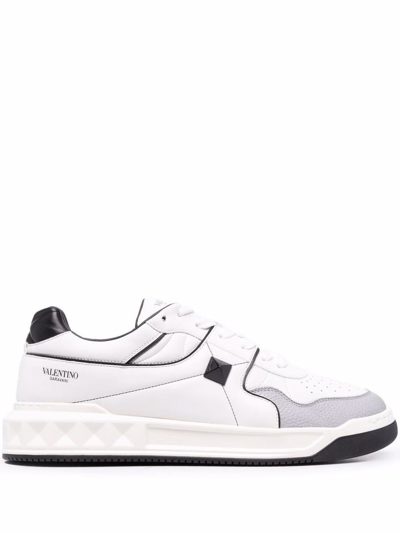 VALENTINO GARAVANI VALENTINO GARAVANI ONE STUD LEATHER SNEAKERS