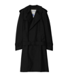 BURBERRY SILK-BLEND TRENCH COAT