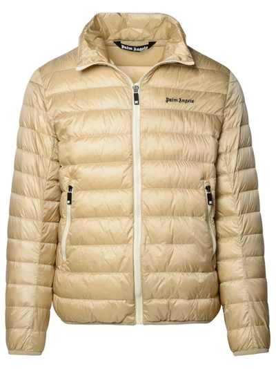 Palm Angels Coats In Beige