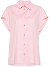 Marni Sleeveless Cotton Shirt In Neutrals