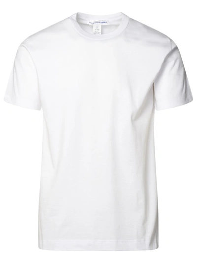 Comme Des Garçons White Cotton T-shirt
