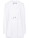 Isabel Marant Étoile Shannon Logo-printed Hoodie In White