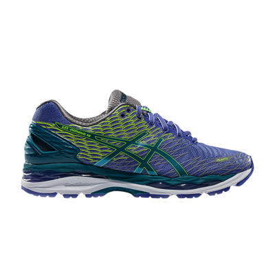 Pre-owned Asics Gel Nimbus 18 Lite-show 'blue Iris Deep Green'