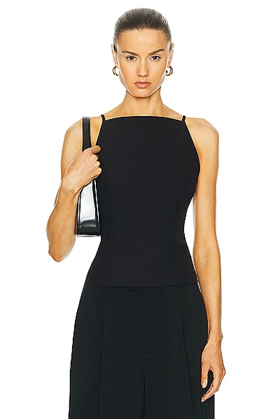 L'academie By Marianna Kamari Top In Black