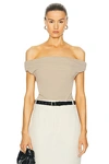 L'academie By Marianna Fio Top In Beige