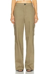 Shop L'academie By Marianna Bellamy Pant In Olive Green