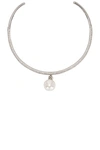 GIVENCHY PEARL CRYSTAL NECKLACE