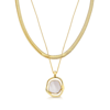 M. DOLORES SOLEIL BABY NECKLACE MOTHER OF PEARL