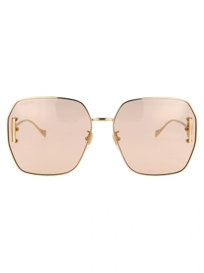 Gucci Gg1207sa Sunglasses In Neutrals