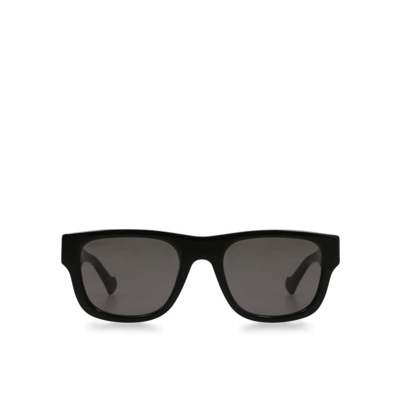Gucci Squared Sunglasses In Grey