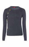 Altuzarra Minamoto Cashmere Sweater In Dark Grey