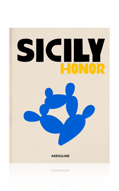 Assouline Sicily Honor Hardcover Book In Multi