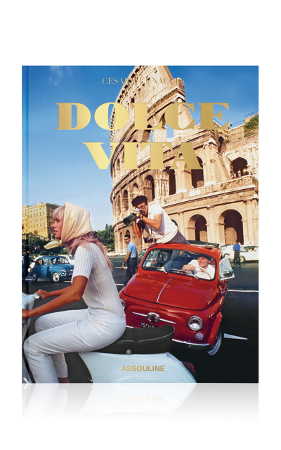 Assouline Dolce Vita By Cesare Cunaccia Hardcover Book In Neutrals