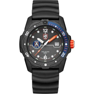 Pre-owned Luminox Xb.3723 Men's Bear Grylls Survival Sea Black Dial Quartz Watch