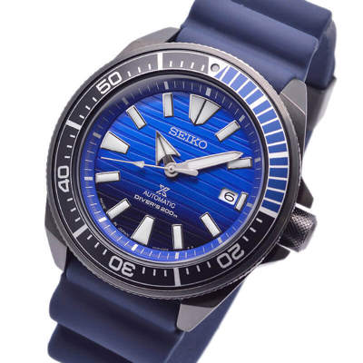 Pre-owned Seiko Prospex Sbdy025 Save The Ocean Special Edition Automatic Watch Samurai