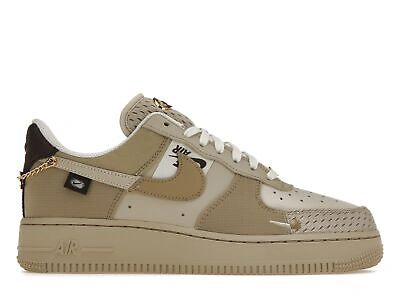 Pre-owned Nike Air Force 1 '07 Lx Low Tan Bling W - Dx6061-122