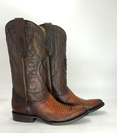 Pre-owned Cuadra Lizard Traditional Western Boot - Handmade  Boots (2c1olt) In Moroni C