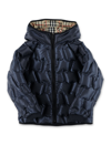 BURBERRY BURBERRY KIDS HOODED QUILTED PUFFER JACKET
