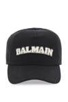 BALMAIN BALMAIN EMBROIDERED BASEBALL CAP