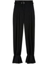 JIL SANDER BELTED TROUSERS