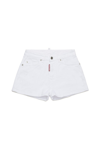 DSQUARED2 DSQUARED2 KIDS 10TH ANNIVERSARY LOGO PATCH SHORTS