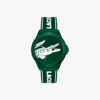 LACOSTE UNISEX NEOCROC GREEN SILICONE WATCH - ONE SIZE