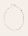 BODEN LAYERING DISC NECKLACE BRIGHT MULTI WOMEN BODEN