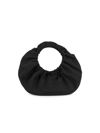 Alexander Wang Women's Crescent Small Satin Top-handle Bag In Black